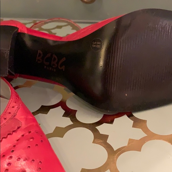 BCBG red heels - Picture 7 of 7